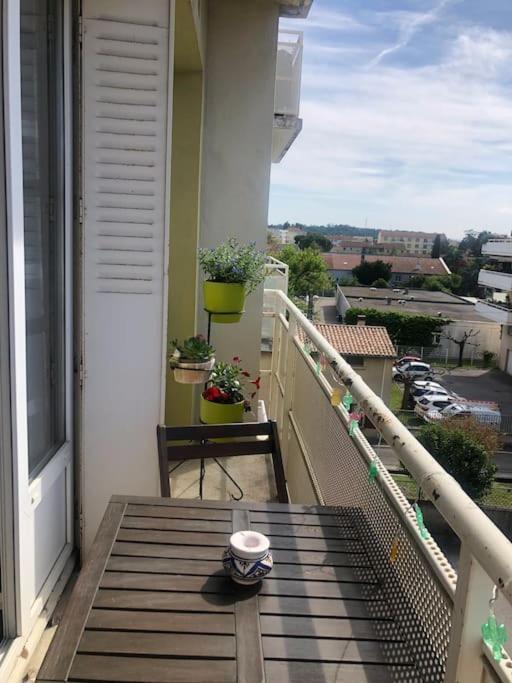 Appartement Balcon, Place De Parking, Centre Ville วาลองซ์ ภายนอก รูปภาพ
